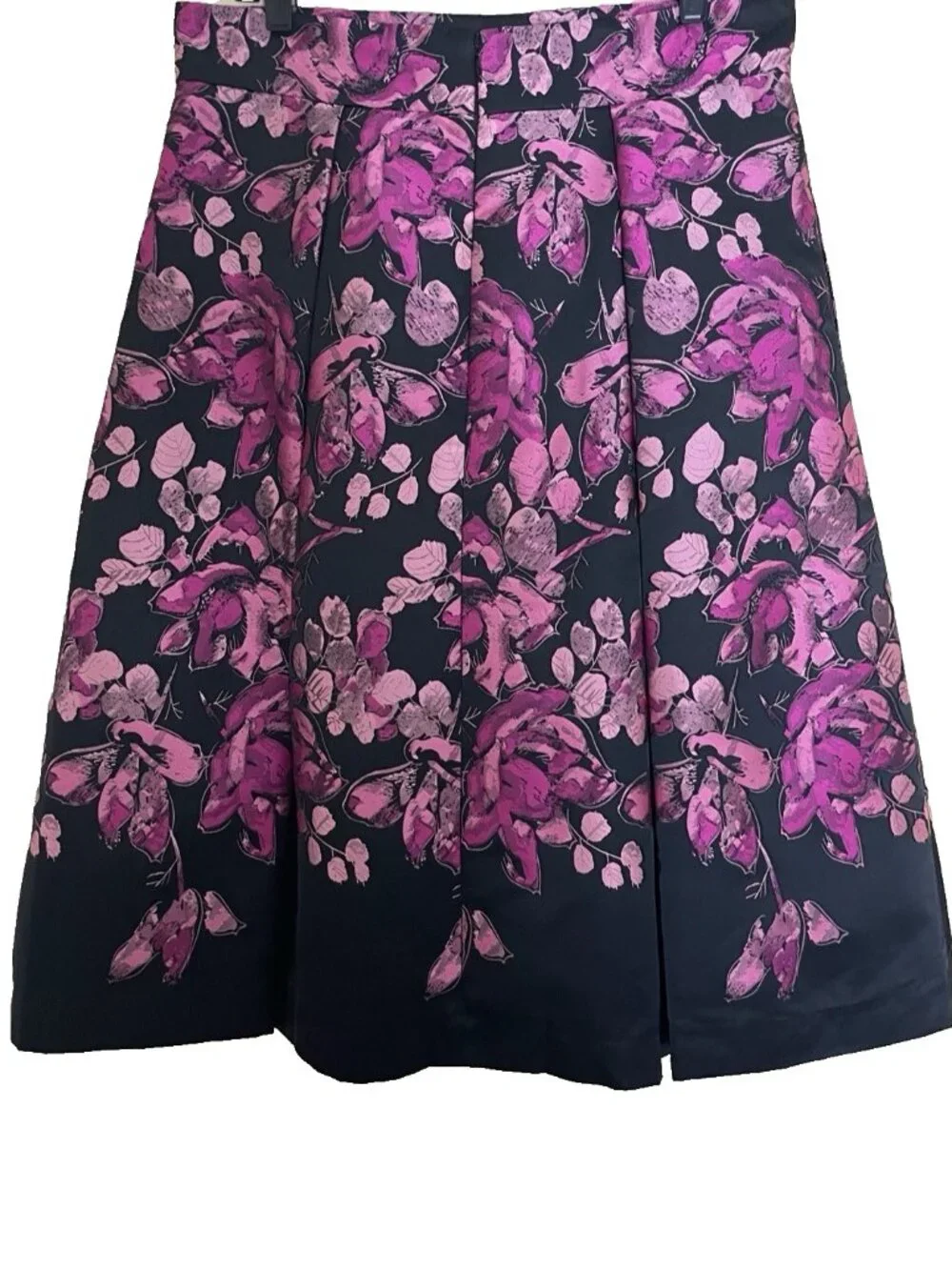 Eliza J Midi Skirt Size 14 Floral Jacquard A-line Garden Party